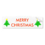 Merry Christmas Bumper Sticker