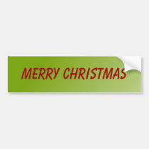 Merry christmas bumper stickers