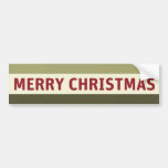 Merry Christmas Bumper Stickers