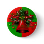 Merry Christmas Button