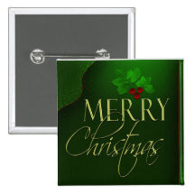 Merry Christmas Button