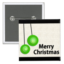 Merry Christmas Buttons
