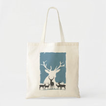 Merry Christmas Canvas Bags
