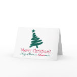 Merry Christmas Greeting Card