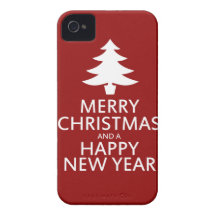 Merry Christmas iPhone 4 Case-Mate Case