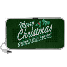 Merry Christmas - Celebrate Jesus' Birthday Speaker System