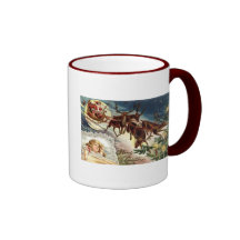Merry Christmas Child Sleeping Coffee Mug