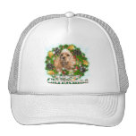 Merry Christmas Cocker Spaniel Mesh Hats
