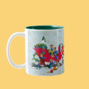 MERRY CHRISTMAS CUP by SHARON SHARPE mugs