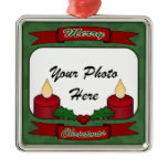 Merry Christmas! Custom Photo Ornament
