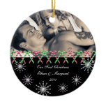 Merry Christmas Custom Picture Snowflakes