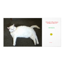 Merry Christmas Customised Photo Card