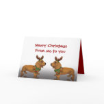Merry Christmas Dachshunds