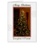 Merry Christmas Daughter & Fiance Cards