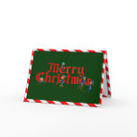 MERRY CHRISTMAS ELVES & STRIPES by SHARON SHARPE cards