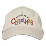 Merry Christmas Embroidery Hat embroidered hats