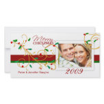 Merry Christmas Fancy Holiday Photo Cards photo cards