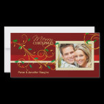 Merry Christmas Fancy Holiday Photo Cards