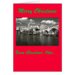 Merry Christmas from Cleveland, Ohio Card