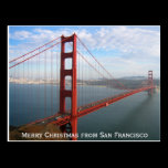 Merry Christmas from San Francisco postcards