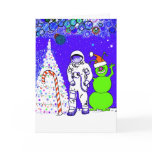 Merry Christmas From The Moon ! Card