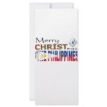 Merry Christmas From the Philippines rack cards