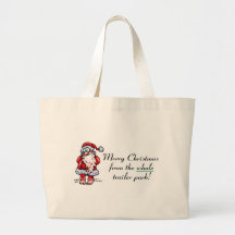 Merry Christmas From The Whole Trailer Park Canvas Bags