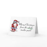 Merry Christmas From The Whole Trailer Park cards