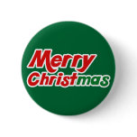 Merry Christmas Fun Flair Christian Buttons