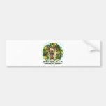 Merry Christmas German Shepherd Bumper Stickers