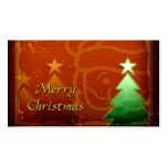 Merry Christmas Gift Tag business cards