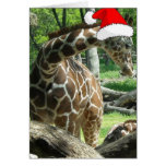 Merry Christmas/Giraffe Card