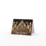Merry Christmas greeting card - Chester Cathedral