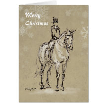 Merry Christmas Halt at X card