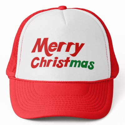 Merry Christmas Mesh Hats by BoogieMonst