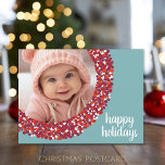 Merry Christmas - Holiday Photo postcards