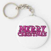 Merry Christmas Keychain