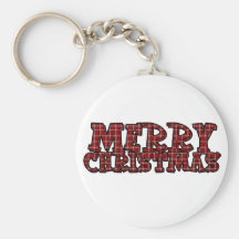 Merry Christmas Keychain