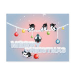 Merry Christmas - Magpies Bubbles Snow