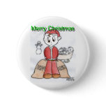 Merry Christmas Manga buttons