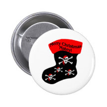 Merry Christmas Matey Buttons