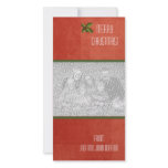 Merry Christmas Modern  Minimalist photo cards