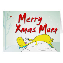 merry christmas mum cards