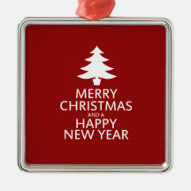 Merry Christmas Ornament