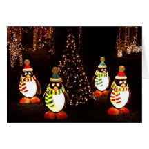 Merry Christmas Penguins Cards