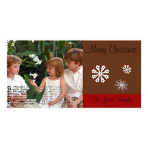 Merry Christmas Photo Card