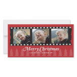 Merry Christmas Photo Card for 3 photos