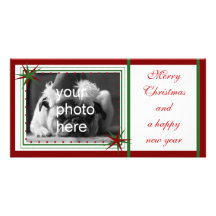 Merry, Christmas Photo Card Template