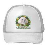Merry Christmas Poodle Mesh Hat
