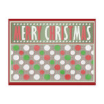 Merry Christmas postcards